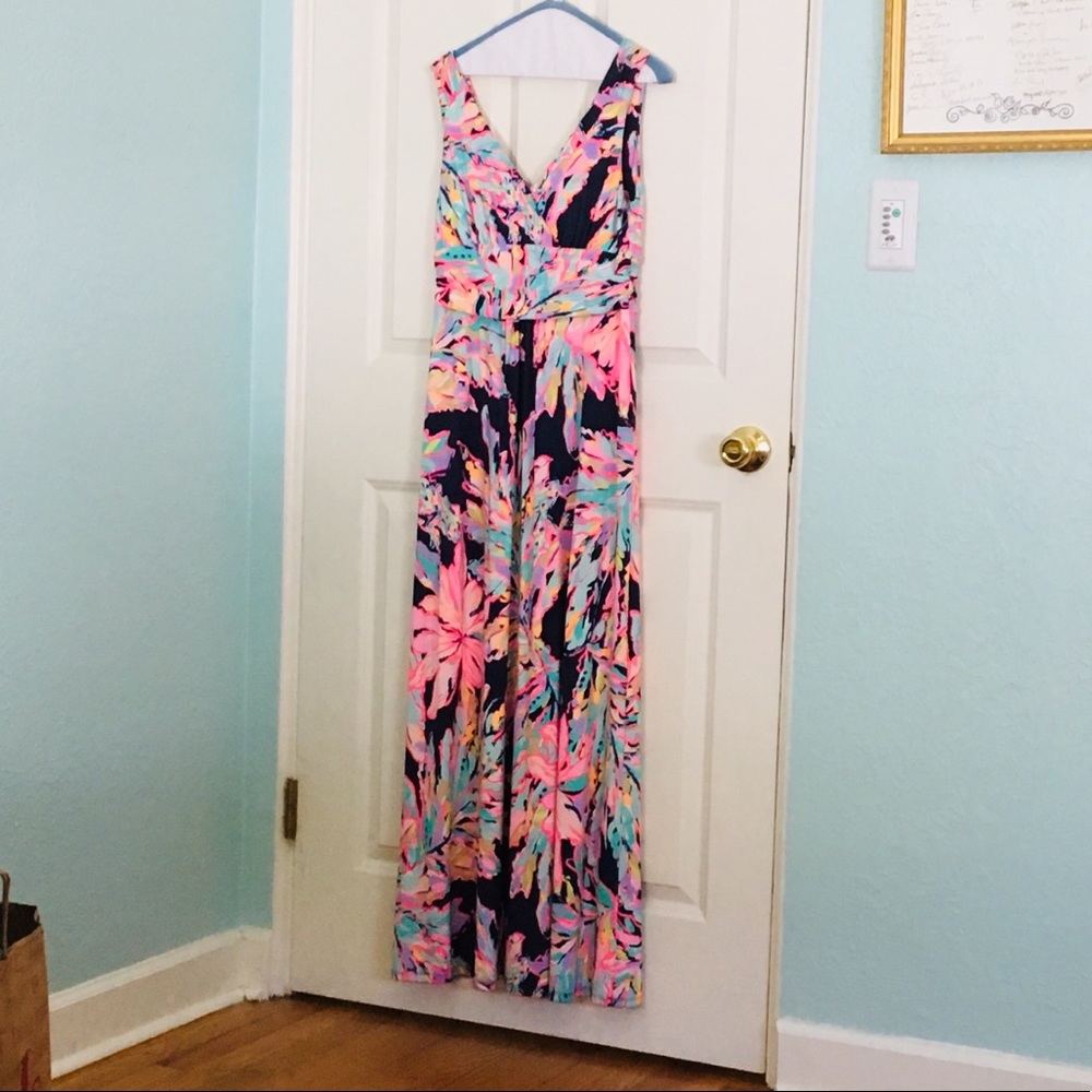 Lilly Pulitzer maxi-dress
